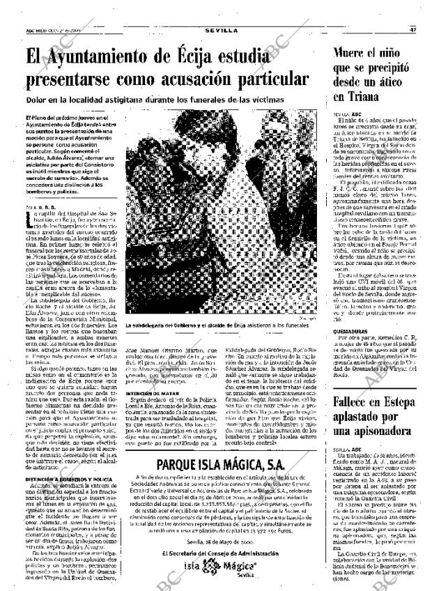 ABC SEVILLA 24-05-2000 página 47