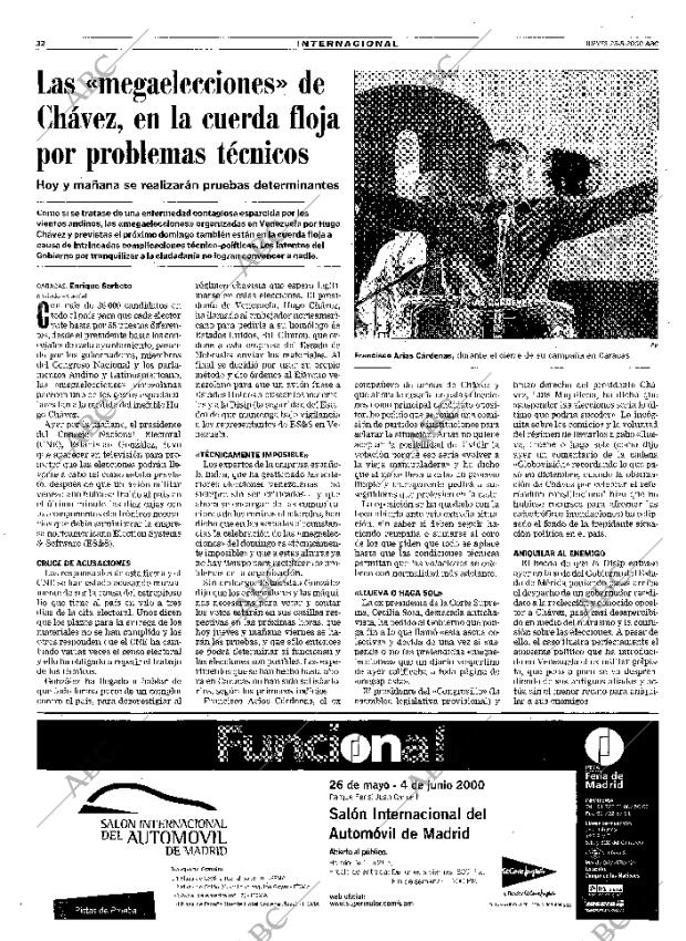 ABC MADRID 25-05-2000 página 32