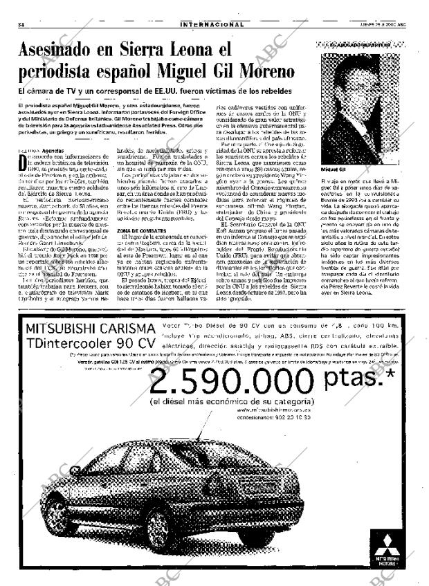 ABC MADRID 25-05-2000 página 34
