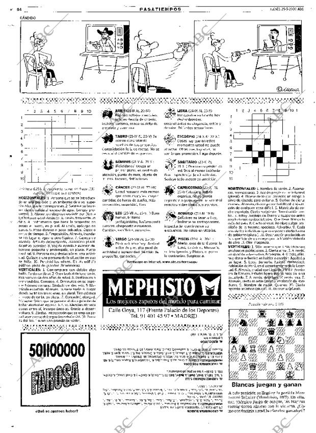 ABC MADRID 25-05-2000 página 94