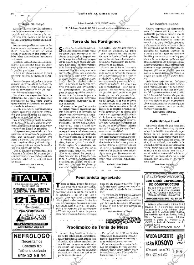 ABC SEVILLA 25-05-2000 página 14