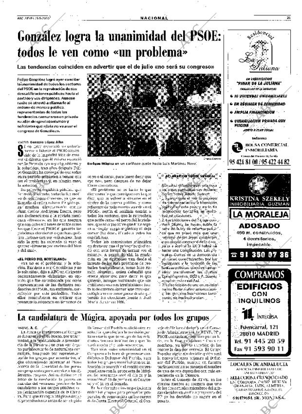 ABC SEVILLA 25-05-2000 página 21