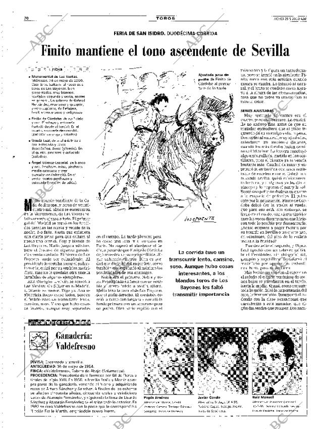 ABC SEVILLA 25-05-2000 página 70