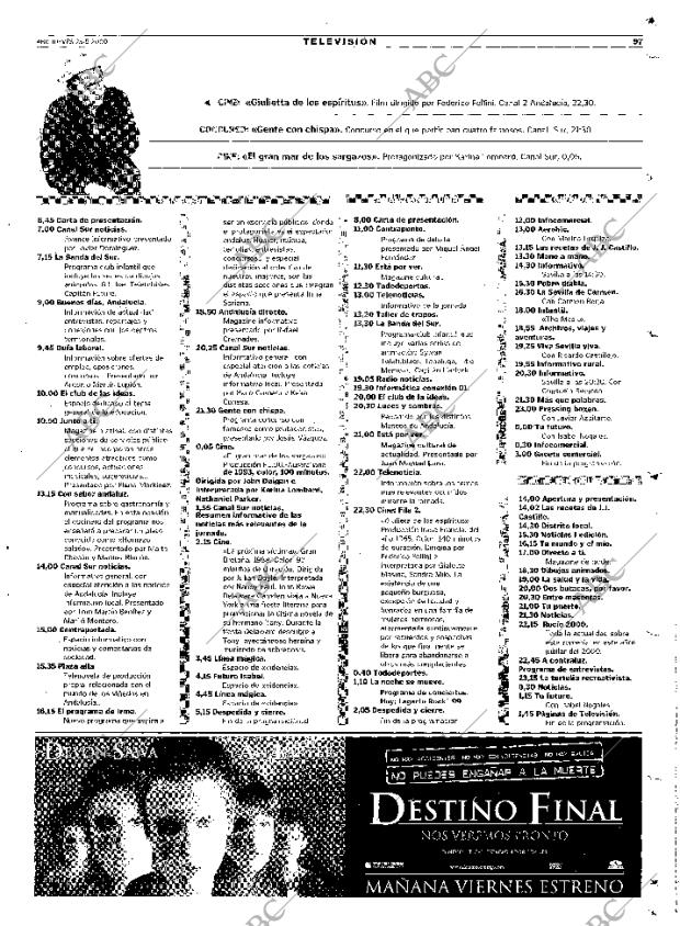 ABC SEVILLA 25-05-2000 página 97