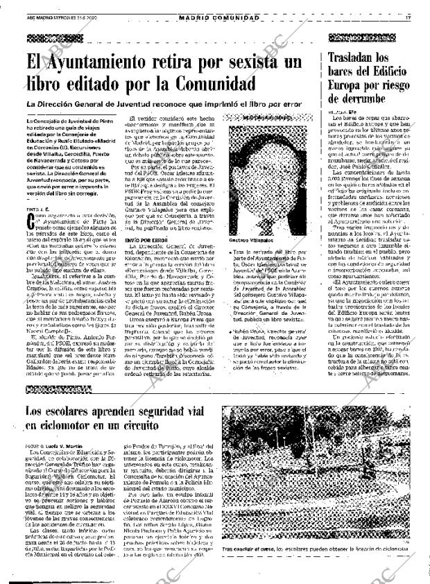 ABC MADRID 31-05-2000 página 109