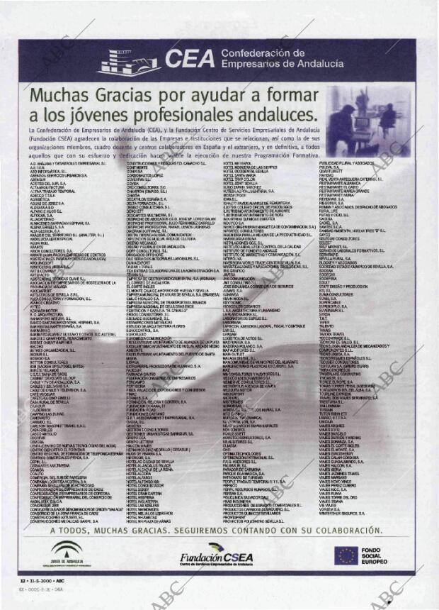 ABC MADRID 31-05-2000 página 148