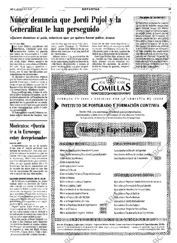 ABC MADRID 31-05-2000 página 67