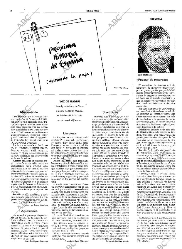 ABC MADRID 31-05-2000 página 94