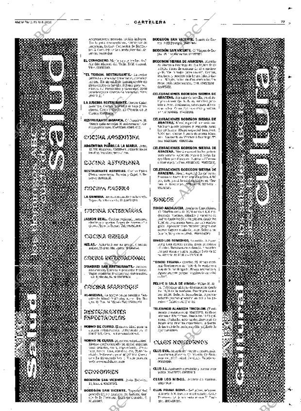 ABC SEVILLA 31-05-2000 página 77