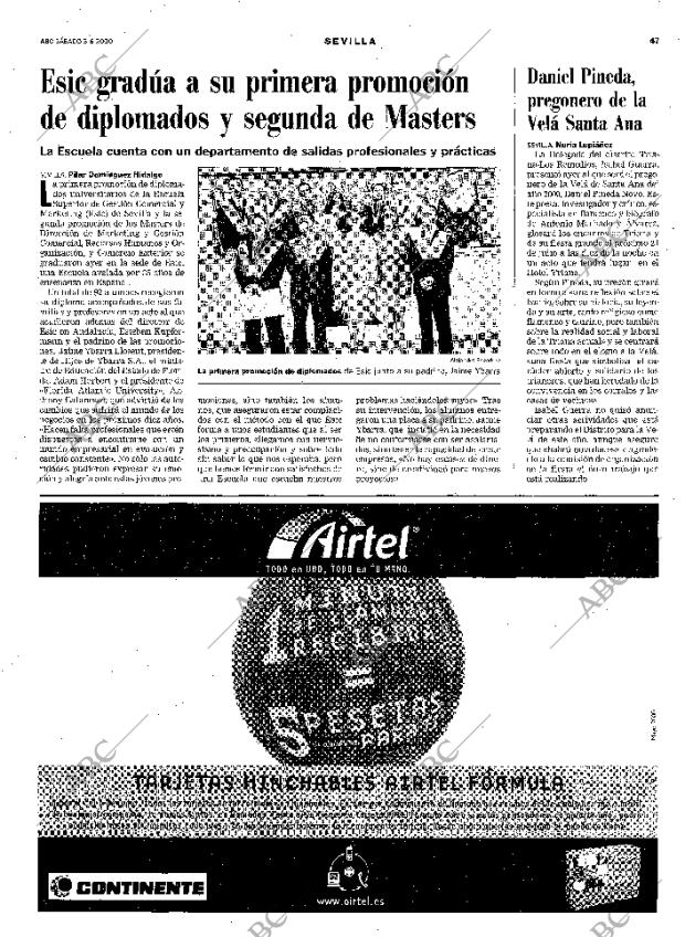 ABC SEVILLA 03-06-2000 página 47
