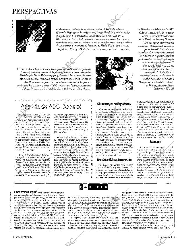 CULTURAL MADRID 03-06-2000 página 4