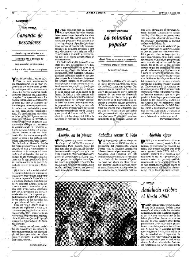 ABC SEVILLA 11-06-2000 página 70