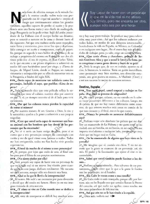 BLANCO Y NEGRO MADRID 11-06-2000 página 15