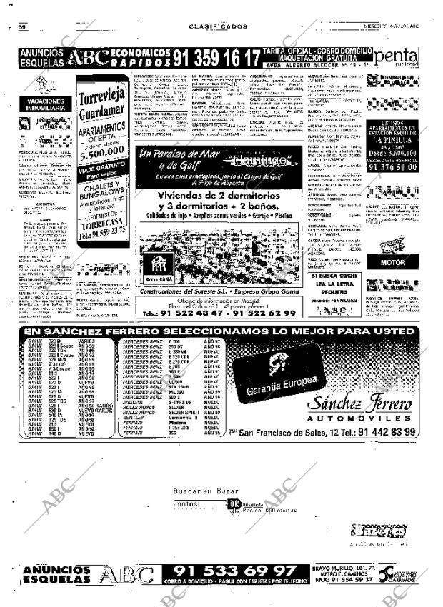 ABC MADRID 14-06-2000 página 132