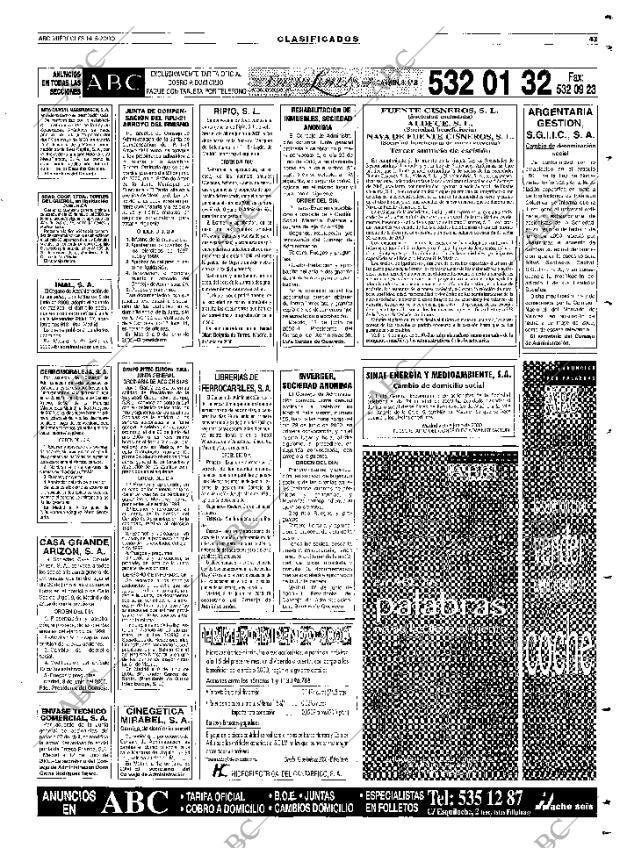 ABC MADRID 14-06-2000 página 139