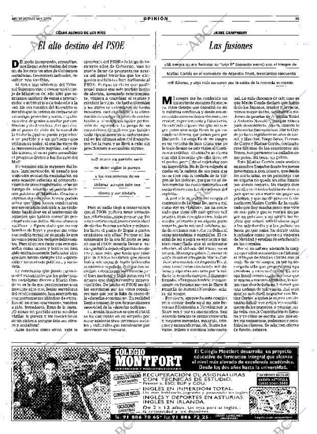 ABC MADRID 14-06-2000 página 15