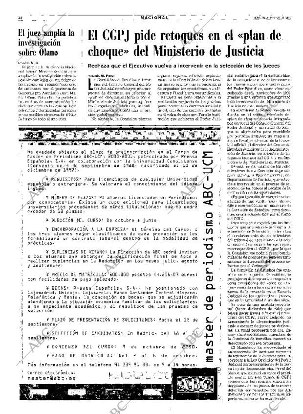 ABC MADRID 14-06-2000 página 22