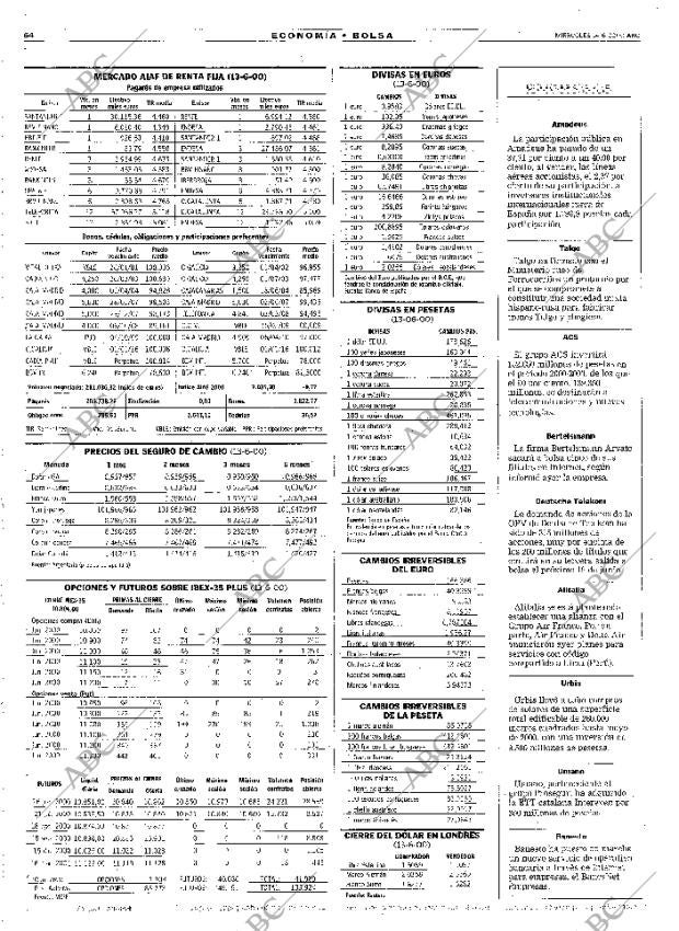 ABC MADRID 14-06-2000 página 64