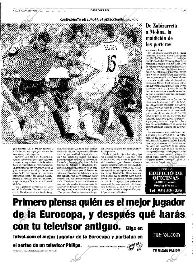ABC MADRID 14-06-2000 página 67