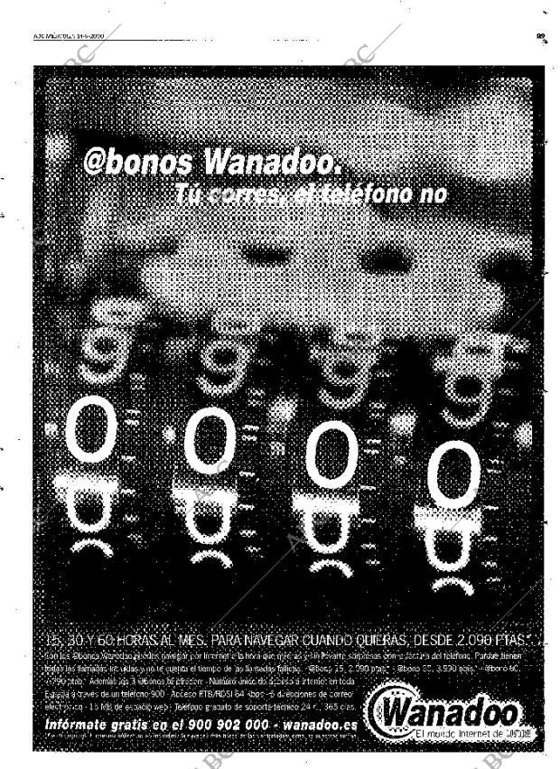 ABC MADRID 14-06-2000 página 89