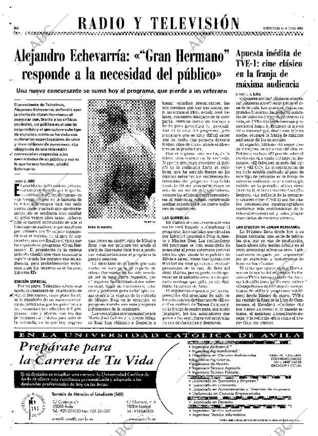 ABC MADRID 14-06-2000 página 90