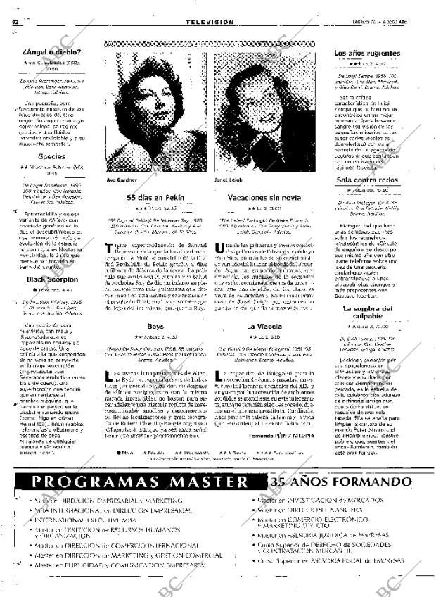 ABC MADRID 14-06-2000 página 92