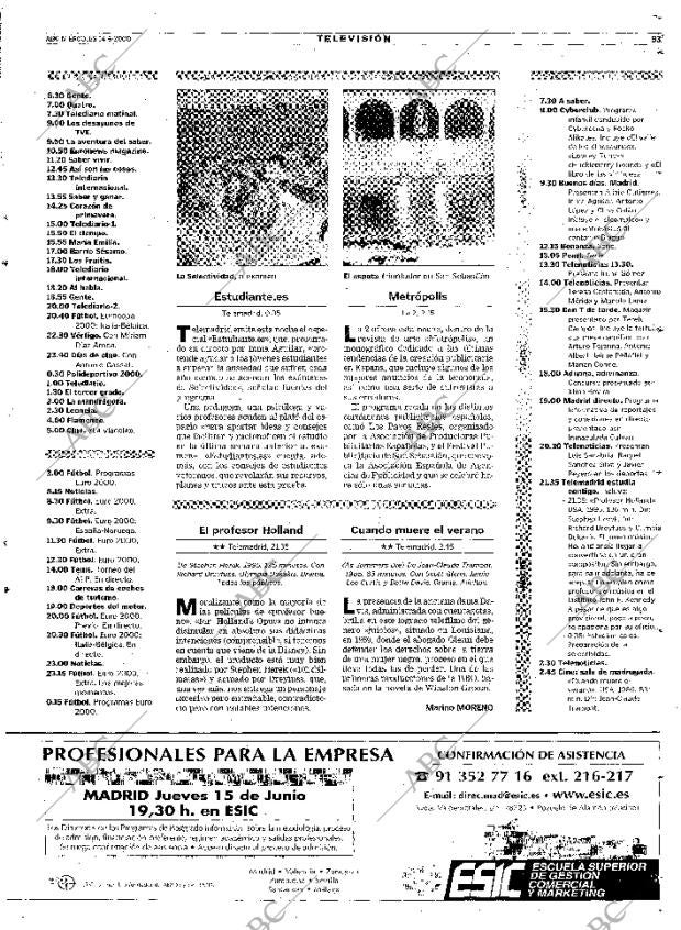 ABC MADRID 14-06-2000 página 93
