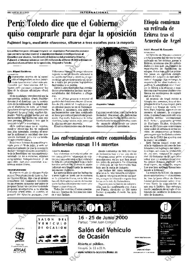 ABC MADRID 20-06-2000 página 39
