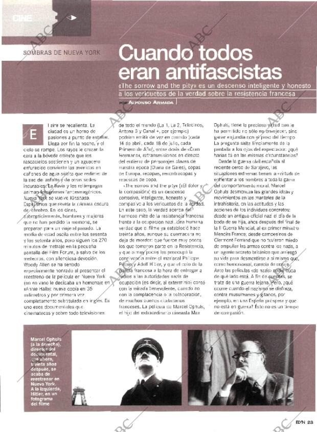 BLANCO Y NEGRO MADRID 25-06-2000 página 23