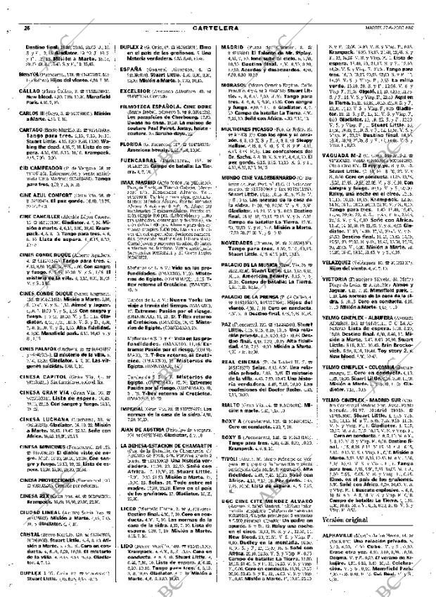 ABC MADRID 27-06-2000 página 118