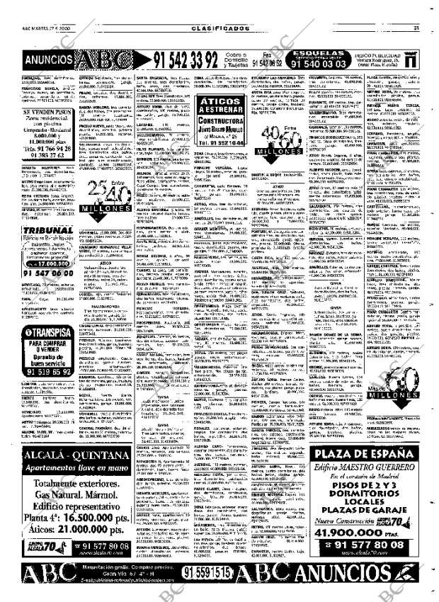 ABC MADRID 27-06-2000 página 123