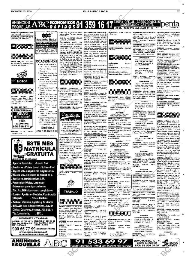 ABC MADRID 27-06-2000 página 129