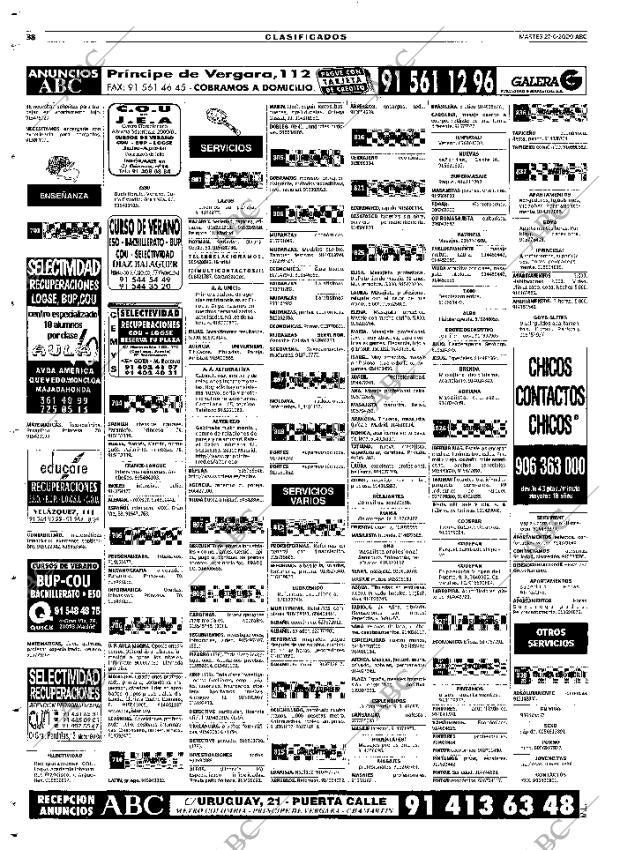 ABC MADRID 27-06-2000 página 130