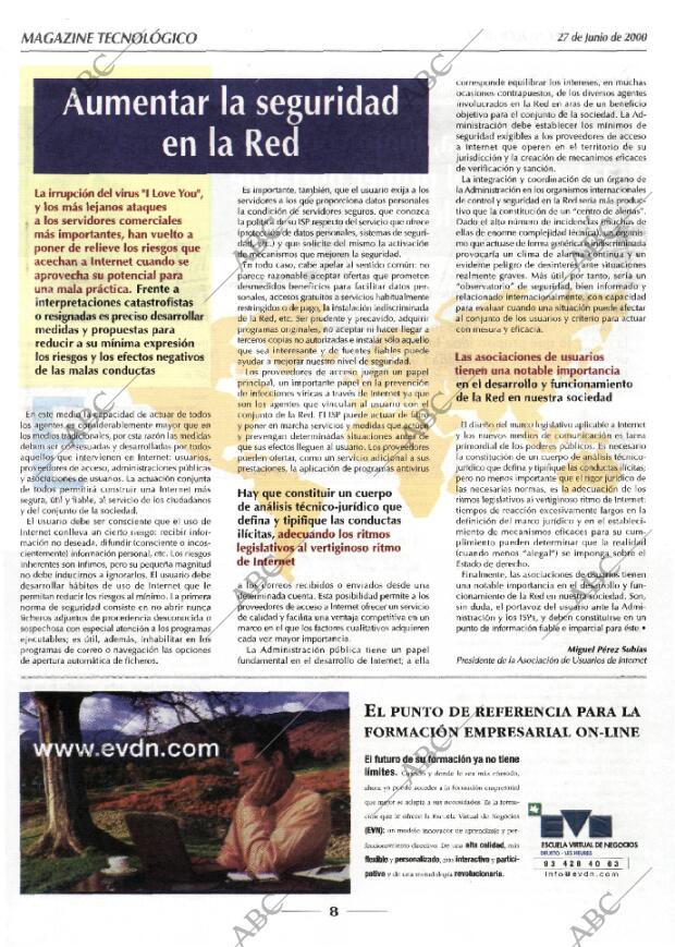 ABC MADRID 27-06-2000 página 144