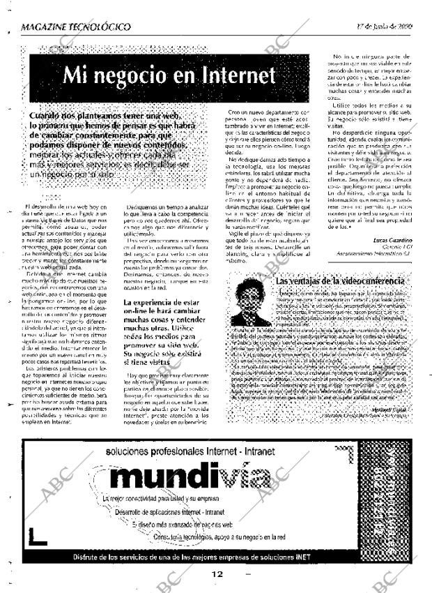 ABC MADRID 27-06-2000 página 148