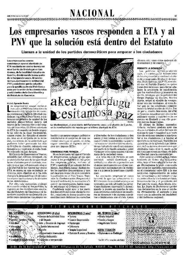ABC MADRID 27-06-2000 página 17