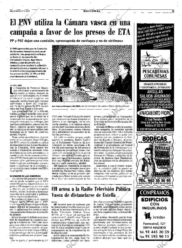 ABC MADRID 27-06-2000 página 19