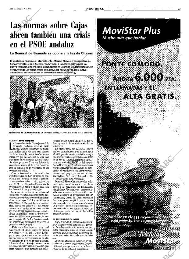 ABC MADRID 27-06-2000 página 23