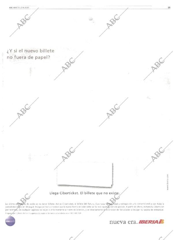 ABC MADRID 27-06-2000 página 25