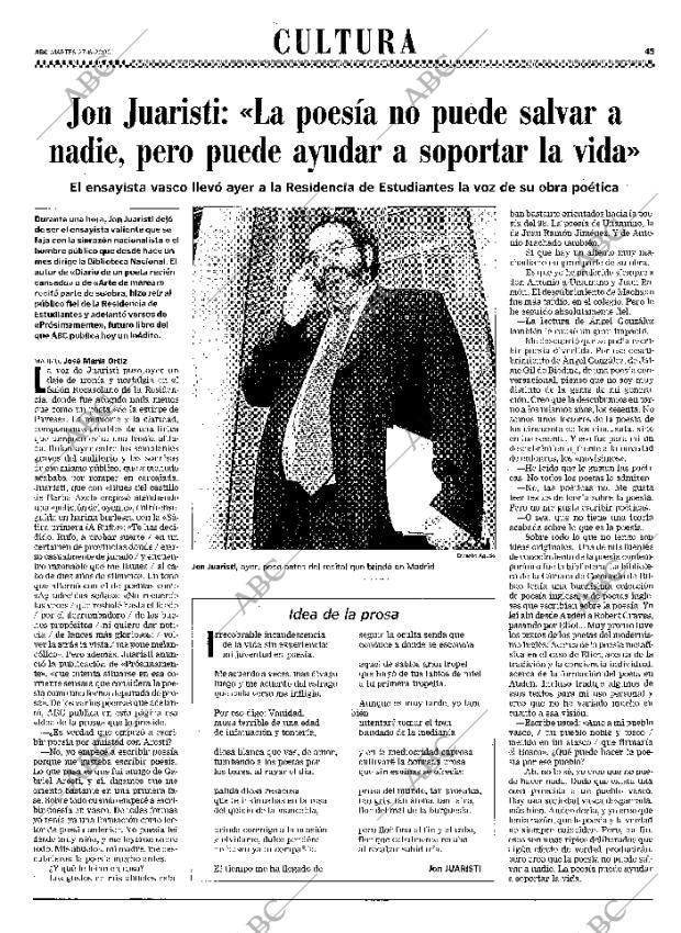 ABC MADRID 27-06-2000 página 45