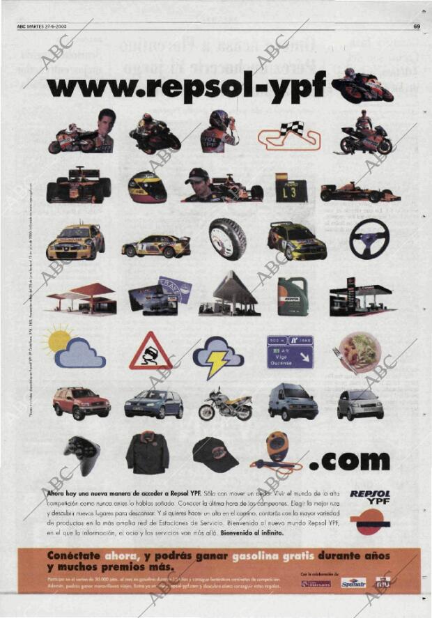 ABC MADRID 27-06-2000 página 69