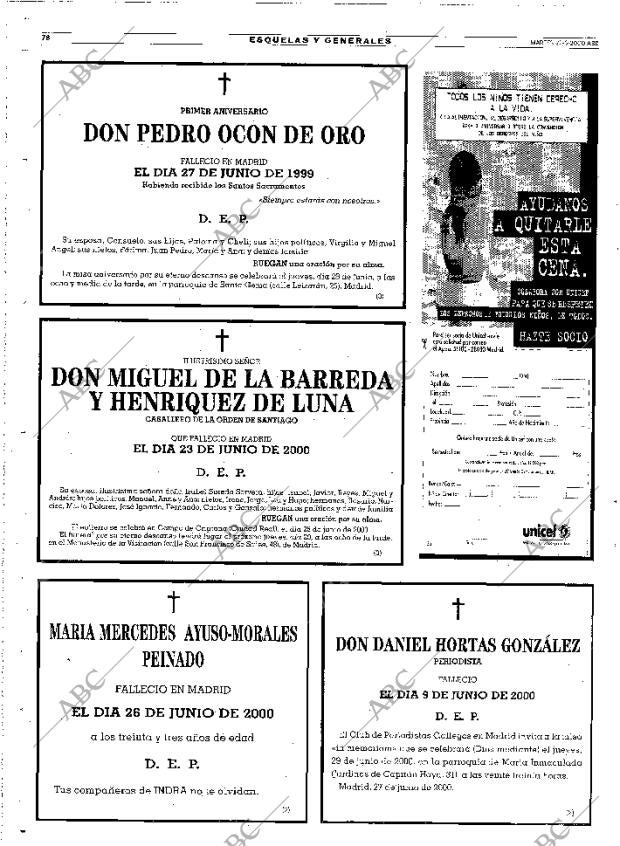 ABC MADRID 27-06-2000 página 78