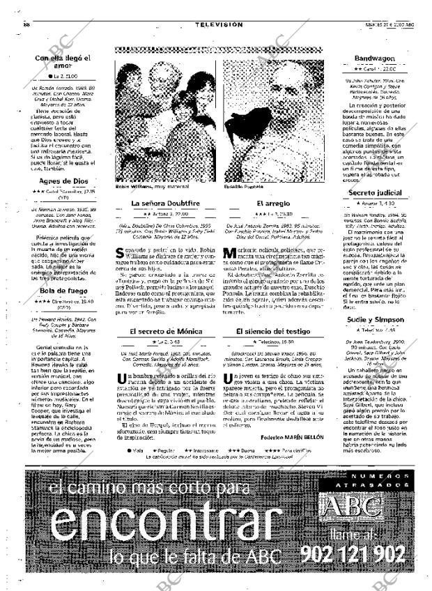ABC MADRID 27-06-2000 página 88
