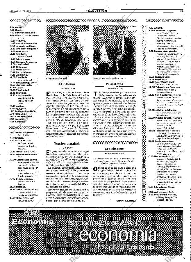 ABC MADRID 27-06-2000 página 89