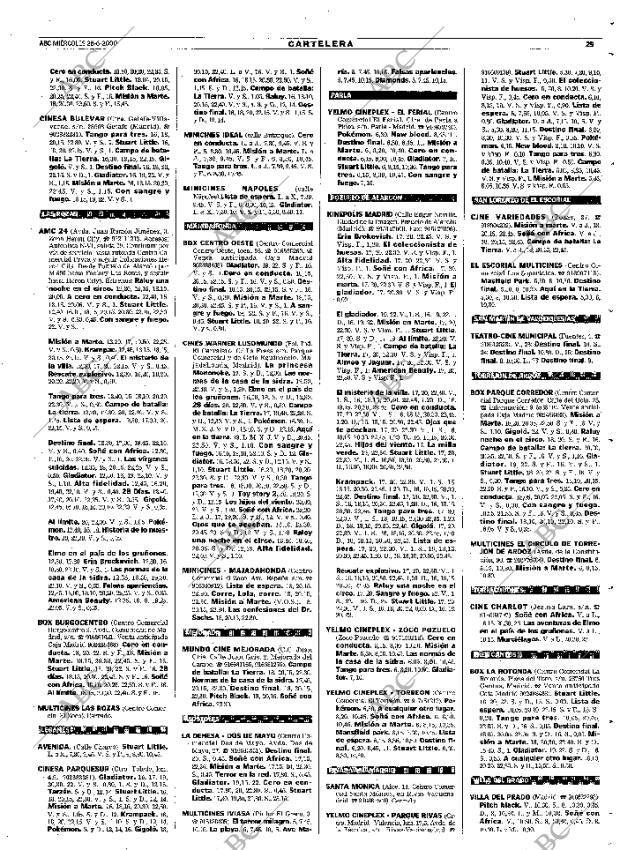 ABC MADRID 28-06-2000 página 129