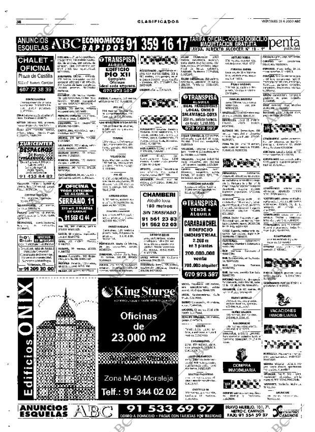 ABC MADRID 28-06-2000 página 138