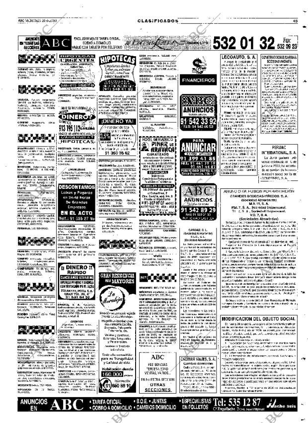 ABC MADRID 28-06-2000 página 145
