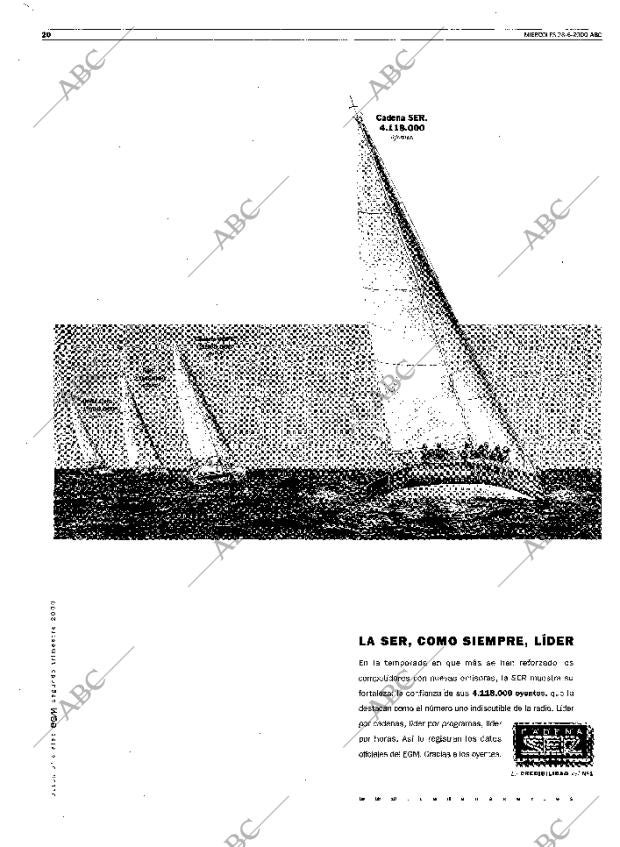 ABC MADRID 28-06-2000 página 20