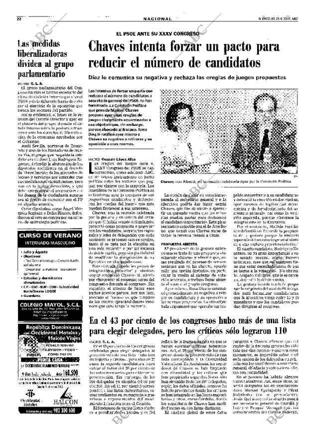 ABC MADRID 28-06-2000 página 22
