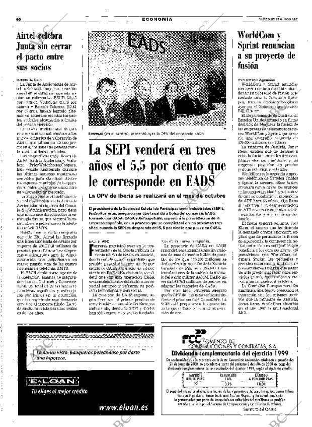 ABC MADRID 28-06-2000 página 60